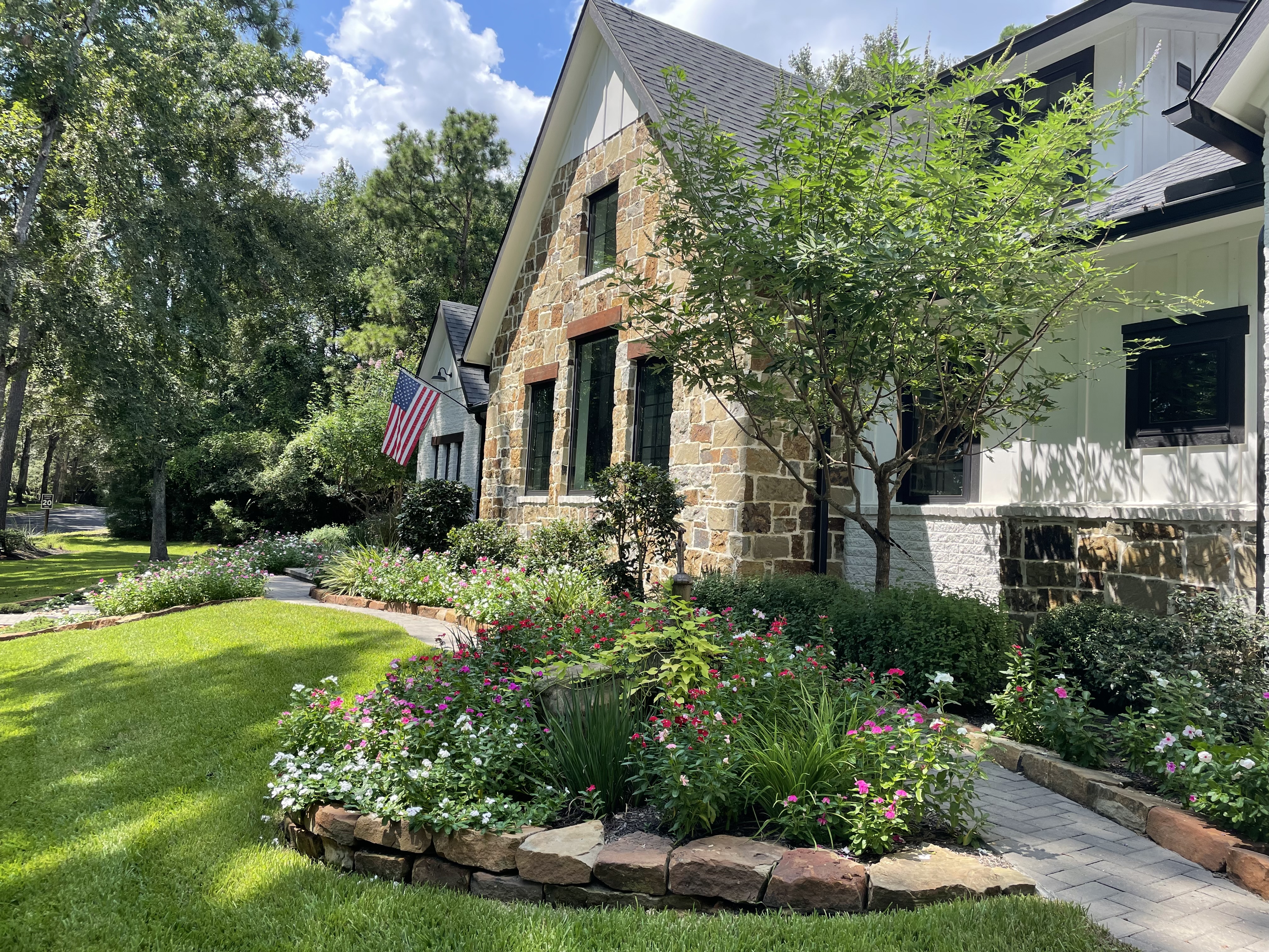 New Yards Landscaping team — residential landscape installation Magnolia TX